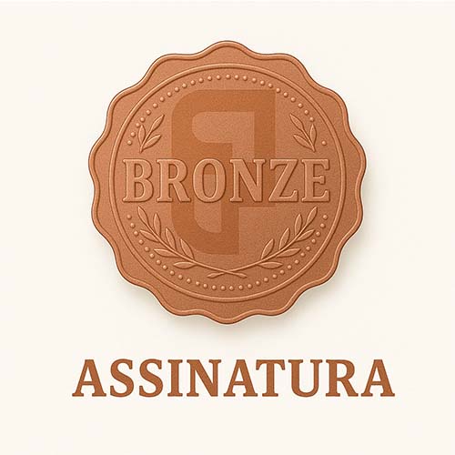 assinatura bronze