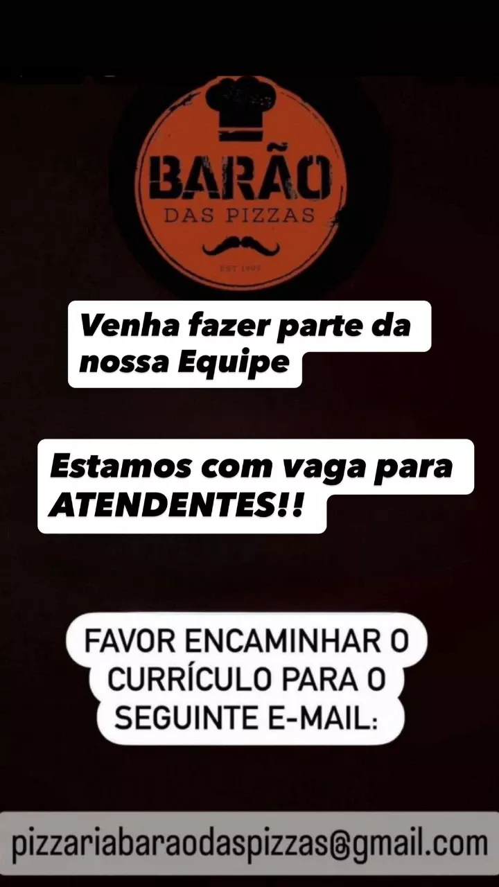 VAGAS DE EMPREGOS EM BARAO GERALDO 2