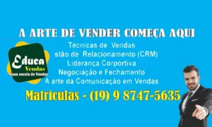 Escola de Vendas - Educa Vendas - Palestrante - Mosés Zanca - Curso de vendas completo