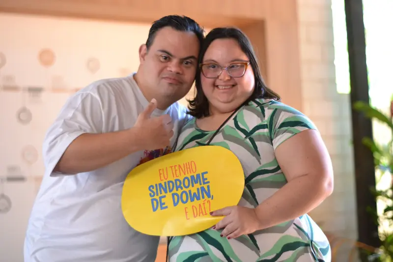 Frequentadores da FSDown - Foto de Ana Paula Benini