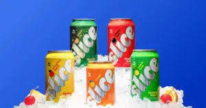 refrigerante dos anos 80 Slice 2.0 lata clássica