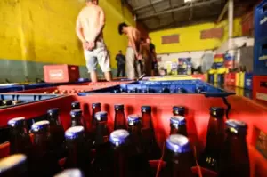 apreensão falsificação de bebidas em Campinas
