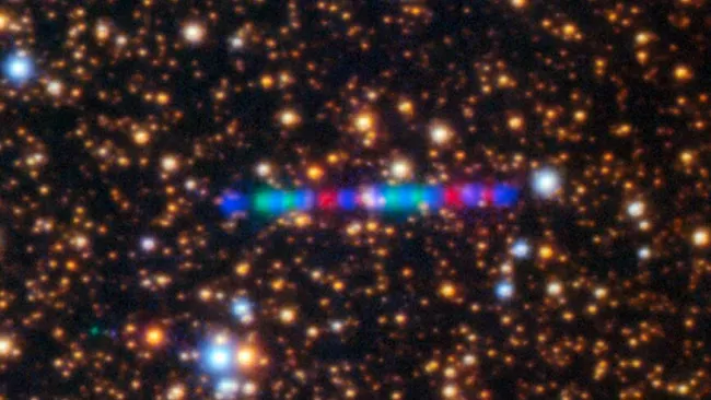 cometa 3I Atlas passando próximo a Marte