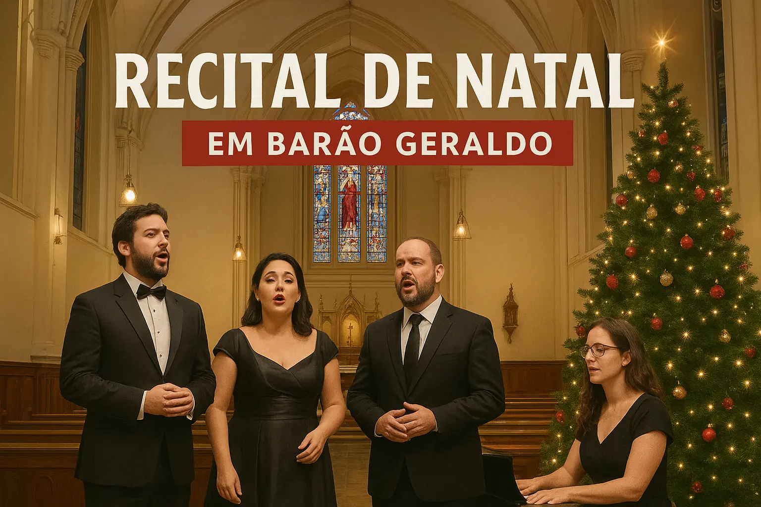 Recital de Natal em Barão Geraldo