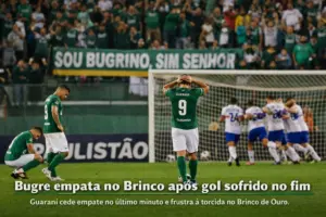 Bugre empata no Brinco
