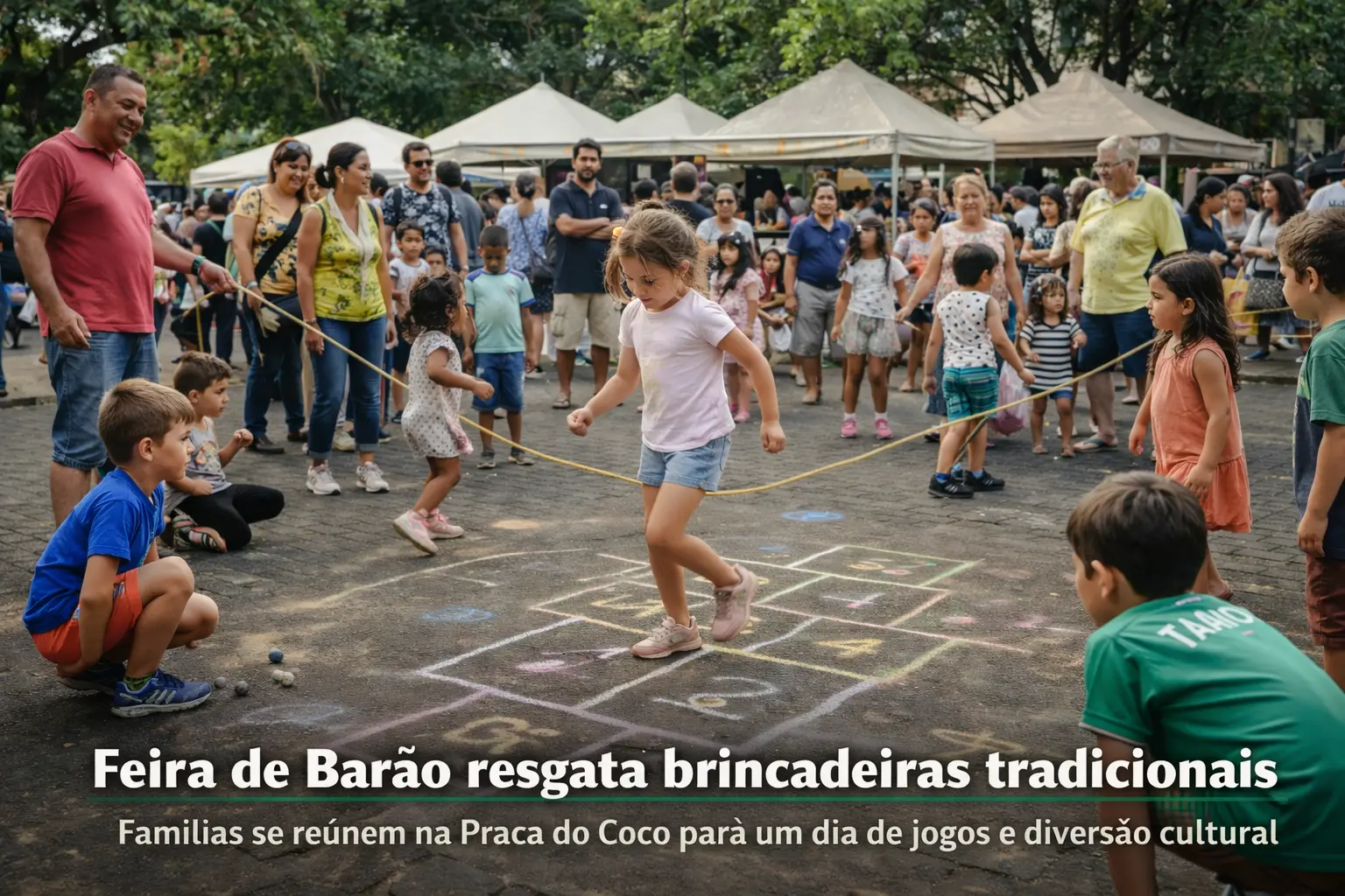 Feira de Barão brincadeiras tradicionais