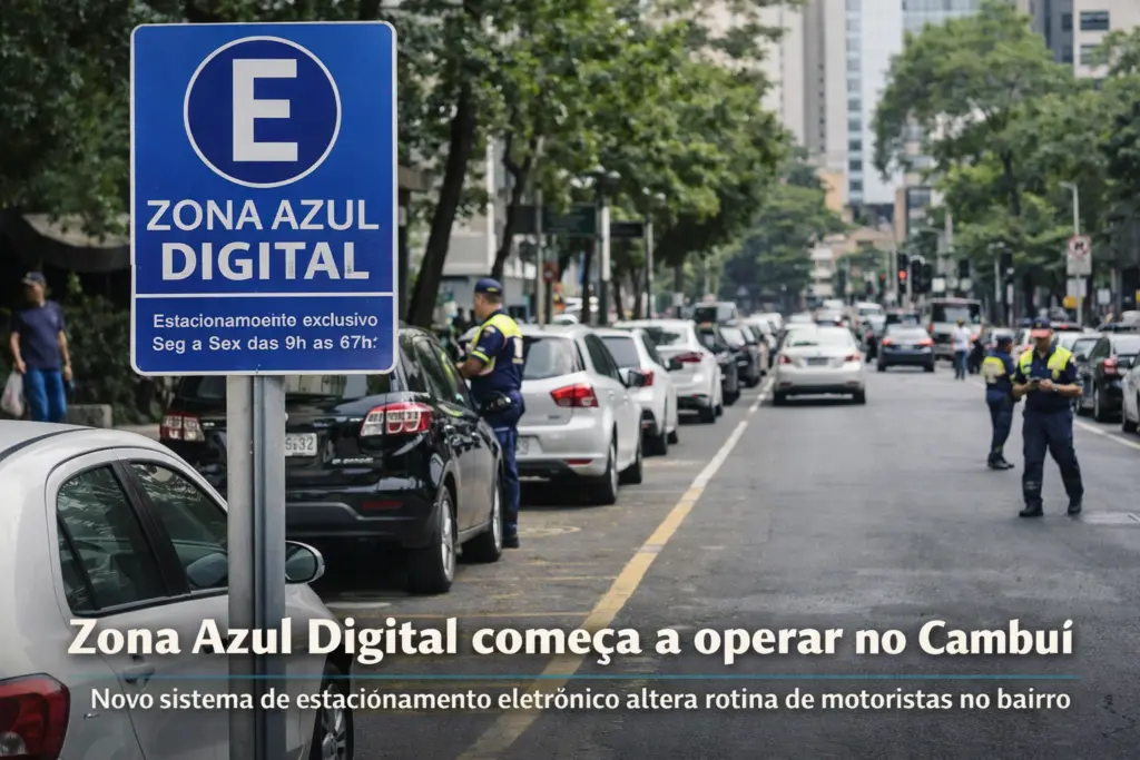 Zona Azul Digital no Cambuí