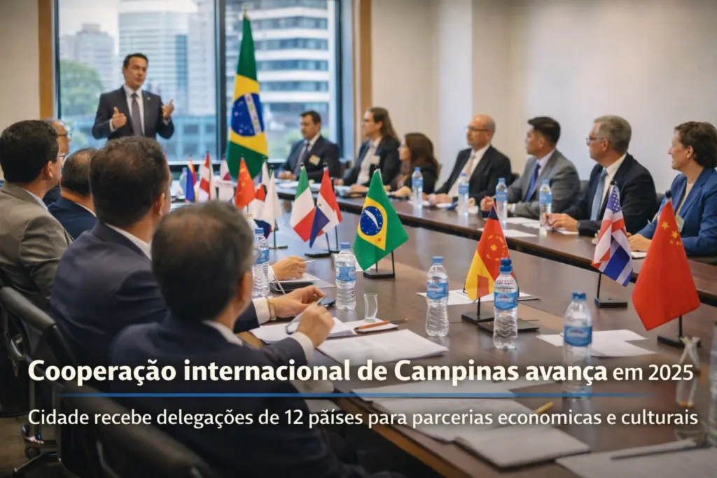 cooperação internacional de Campinas