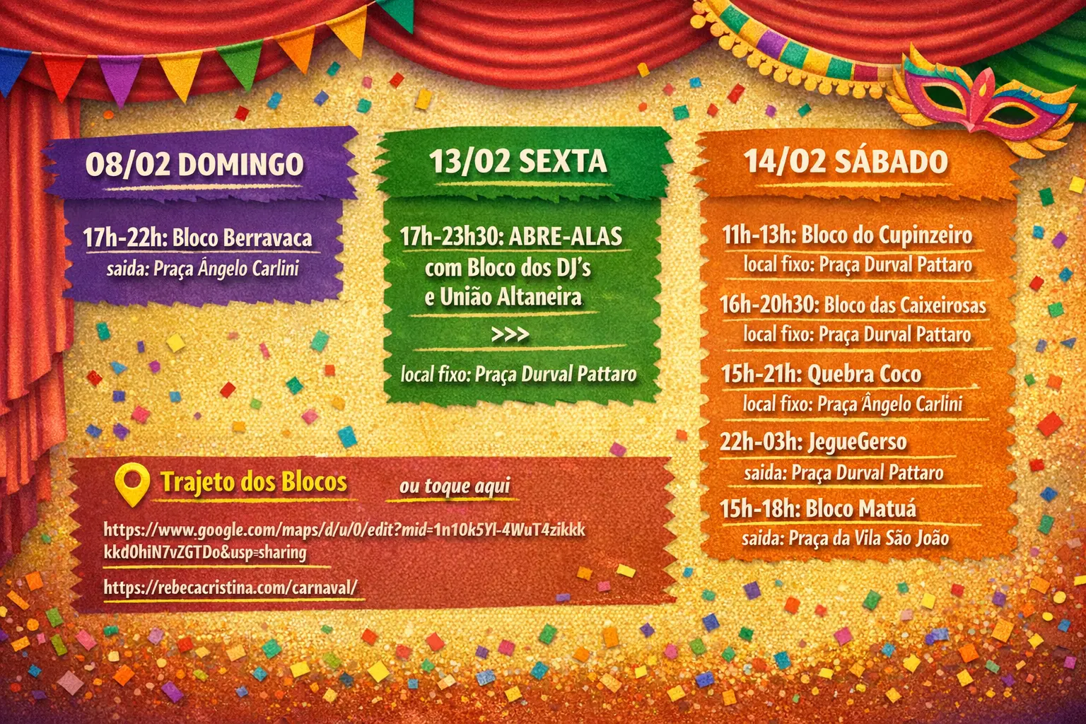 Carnaval Barão 2026 em Barão Geraldo Campinas