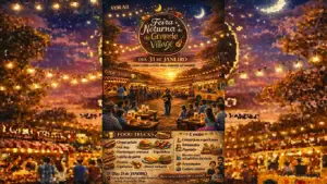 Feira de Noturna do grande Village