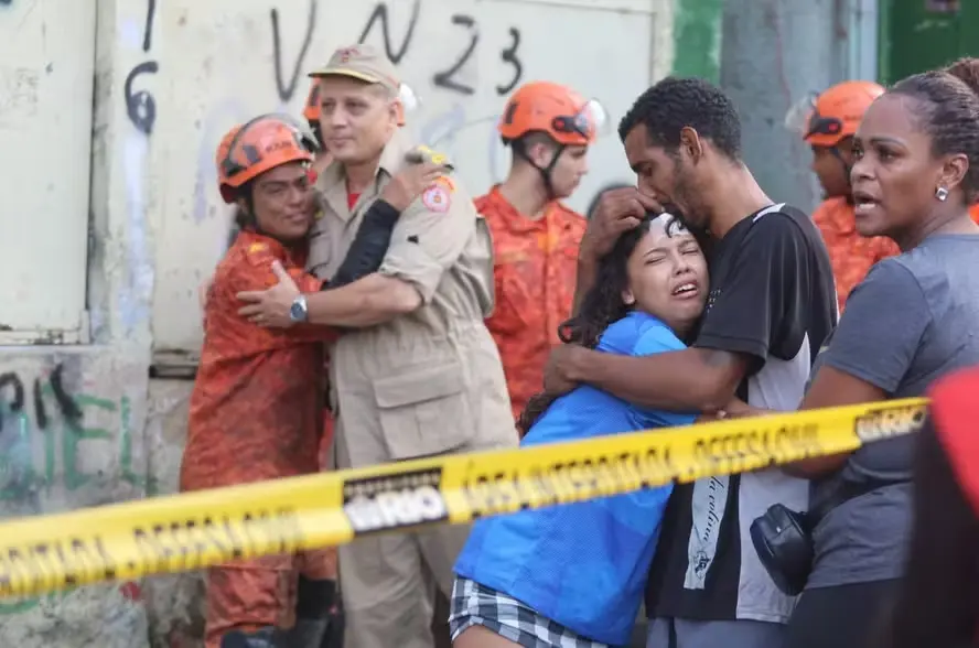 desabamento no Maracanã