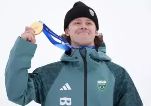ouro nas Olimpíadas de Inverno 2026 conquistado por Lucas Pinheiro