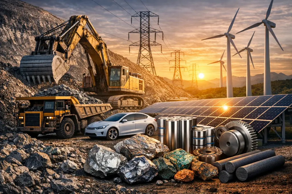 transição energética, mineração sustentável, lítio Brasil, terras raras