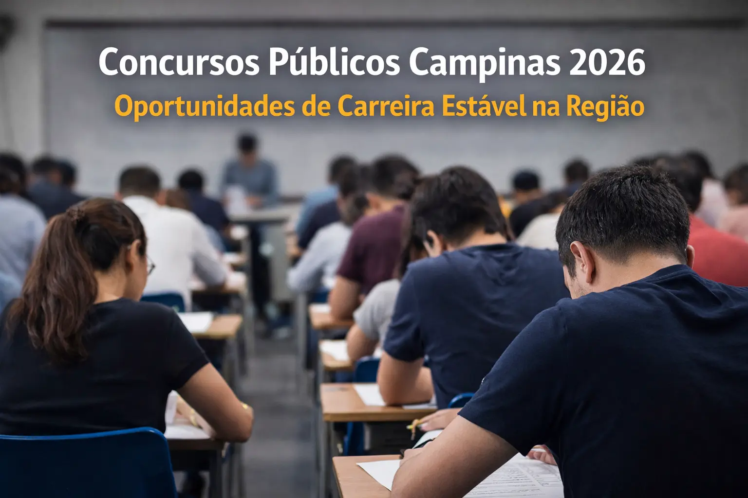 Concursos públicos Campinas 2026
