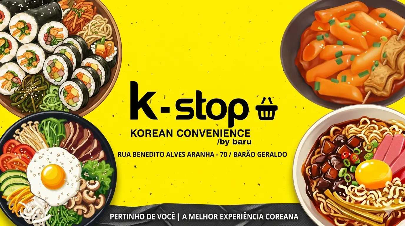 K-Stop Barão Geraldo - Churrasco coreano em Campinas - Comida Coreana