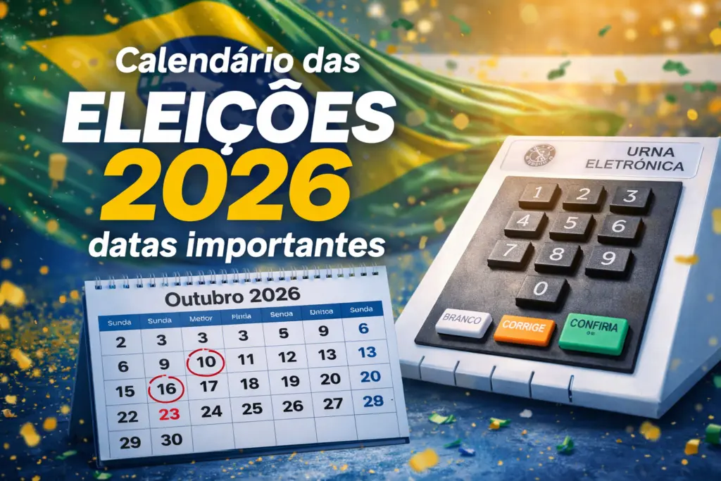 calendario das eleições 2026