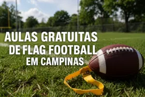 aulas gratuitas de flag football em Campinas