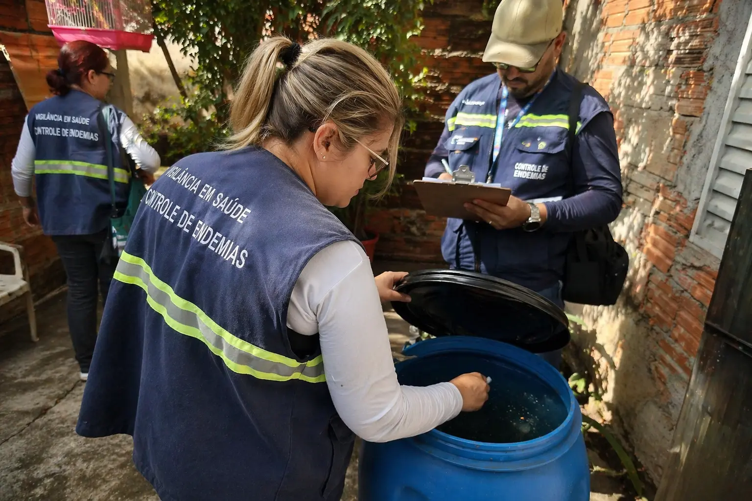 mutirão contra arboviroses em Campinas