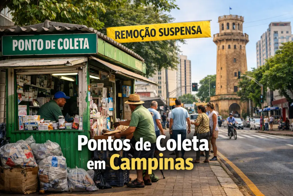 pontos de coleta em Campinas