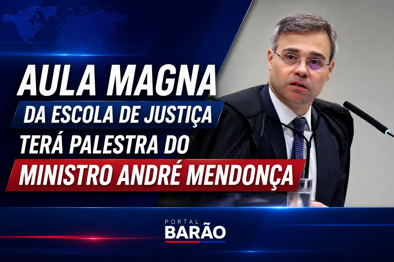 aula magna da Escola de Justiça