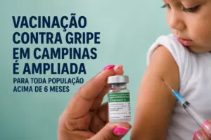 vacinação contra gripe em Campinas
