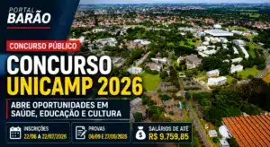 Concurso Unicamp 2026