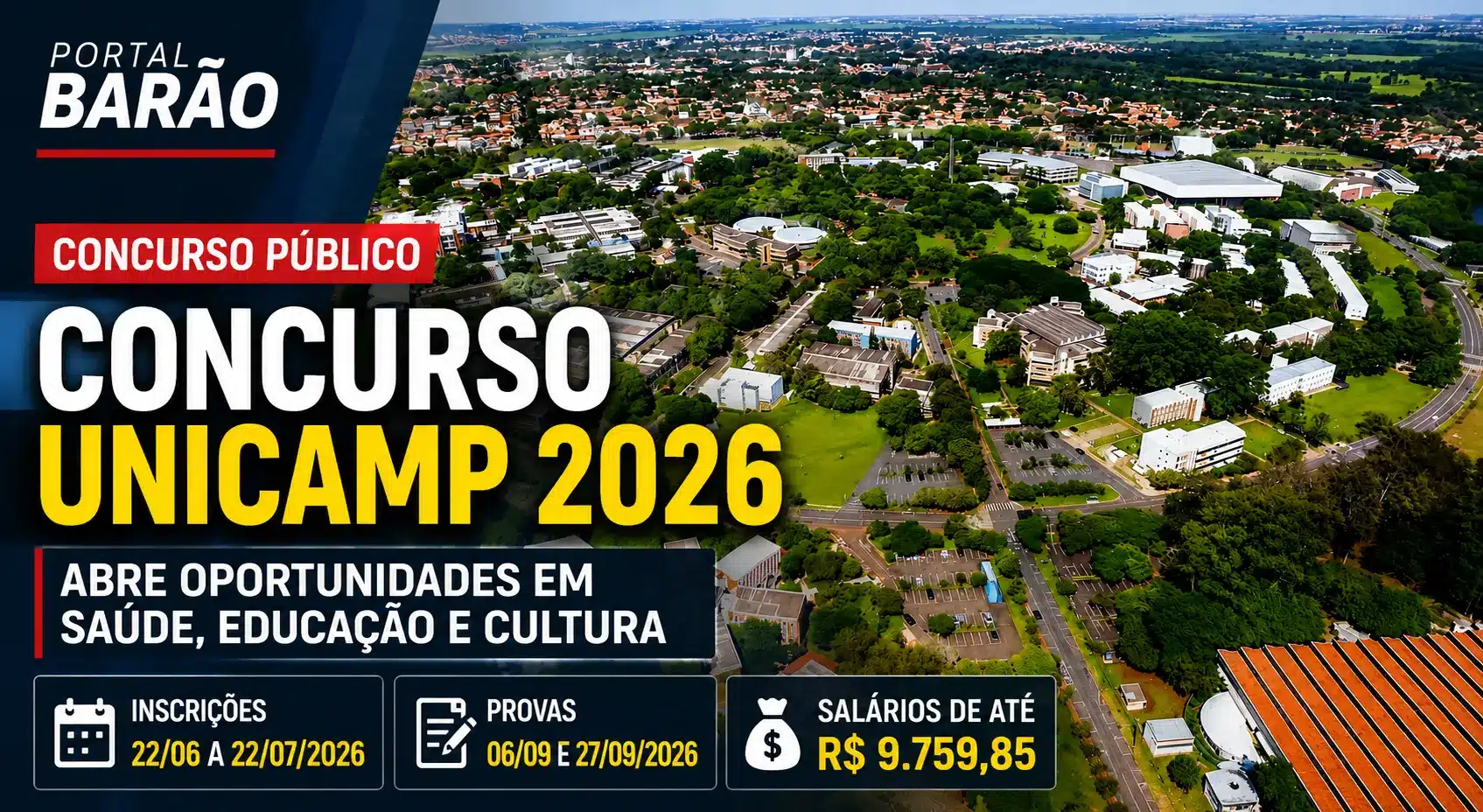 Concurso Unicamp 2026