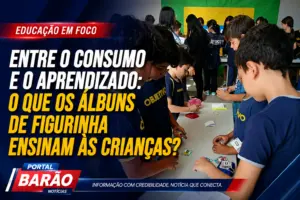 álbum de figurinha contribui para o desenvolvimento infantil