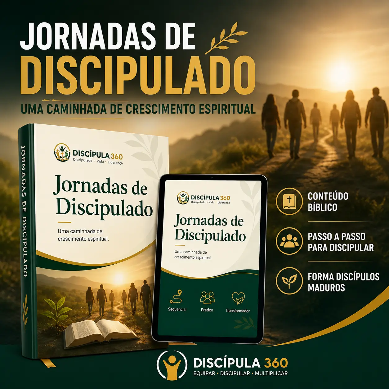 discipulado de novos convertidos a Jesus Cristo