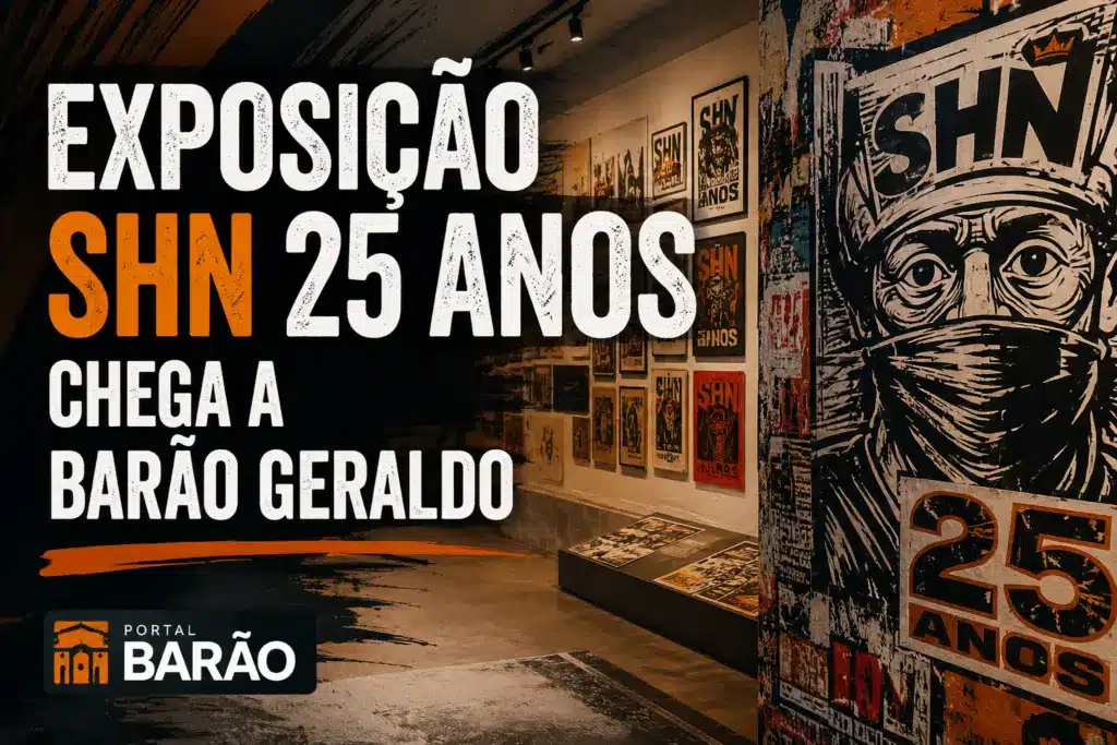 registro da exposição ou das obras do coletivo SHN no Pavão Cultural.